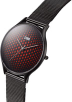 STORM Cobra-X Slate Red Watch with Slate Red Dial and Black Milanese Strap 47427/SL