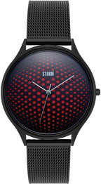 STORM Cobra-X Slate Red Watch with Slate Red Dial and Black Milanese Strap 47427/SL