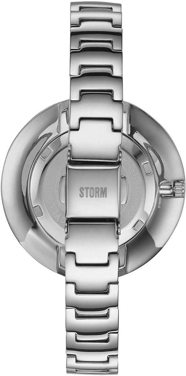 STORM CYLLENE Purple Watch with Purple Dial and Silver Strap 47434/LP