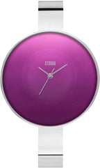 STORM CYLLENE Purple Watch with Purple Dial and Silver Strap 47434/LP