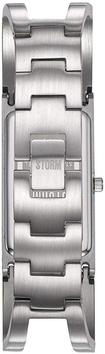 STORM ZATYA Lazer Purple Ladies Watch with Purple Dial and Silver Bracelet 47451/P