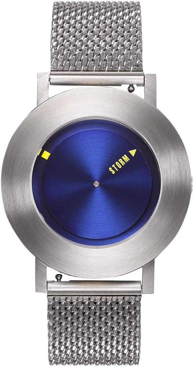 STORM REVON Watch with Blue Dial and Silver Milanese Strap 47454/B