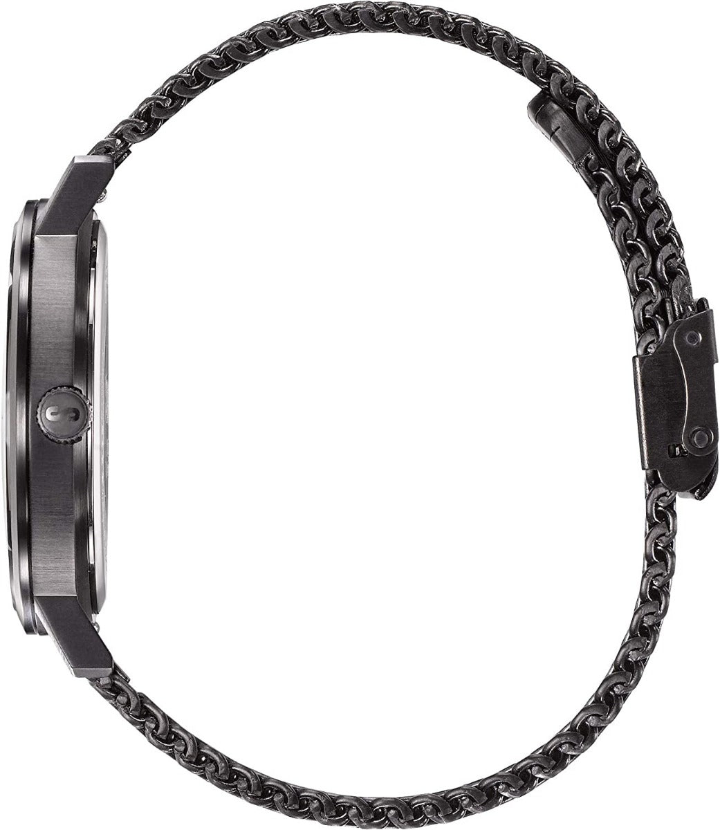 STORM REMI V2 MESH Mens Watch with Slate Red Dial and Black Milanese Strap 47460/SL/R