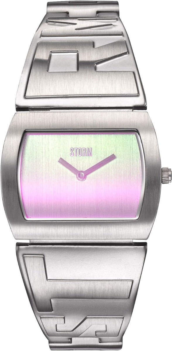 STORM XIS ICE Ladies Watch with Pink Dial and Silver Bracelet 47472/ICE
