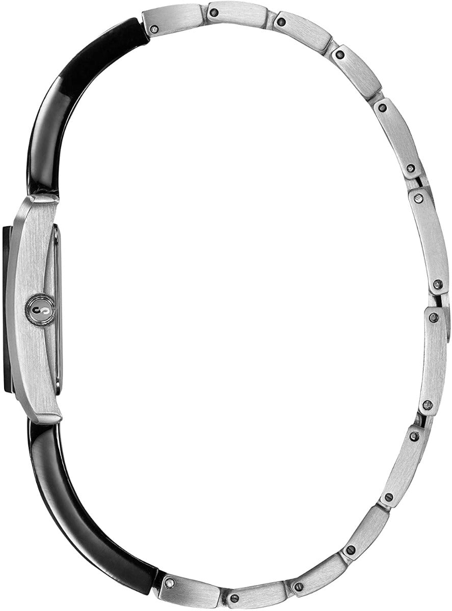 Cloc Trexa Black i Fenywod gan STORM gyda Deial Du a Strap Ddu 47473/BK
