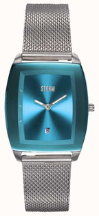 STORM Mini Zaire Teal Ladies Watch with Silver Milanese Strap 47474/TL