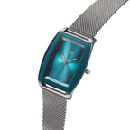 STORM Mini Zaire Teal Ladies Watch with Silver Milanese Strap 47474/TL