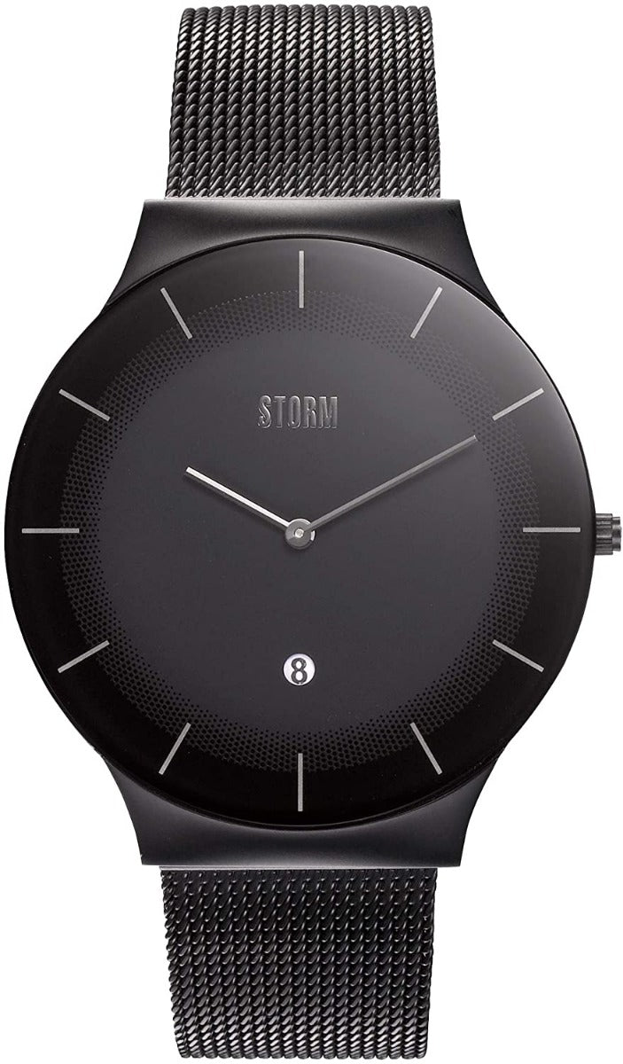 STORM XENU MESH Mens Watch with Black Dial and Milanese Strap 47475/SL