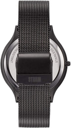 STORM XENU MESH Mens Watch with Black Dial and Milanese Strap 47475/SL