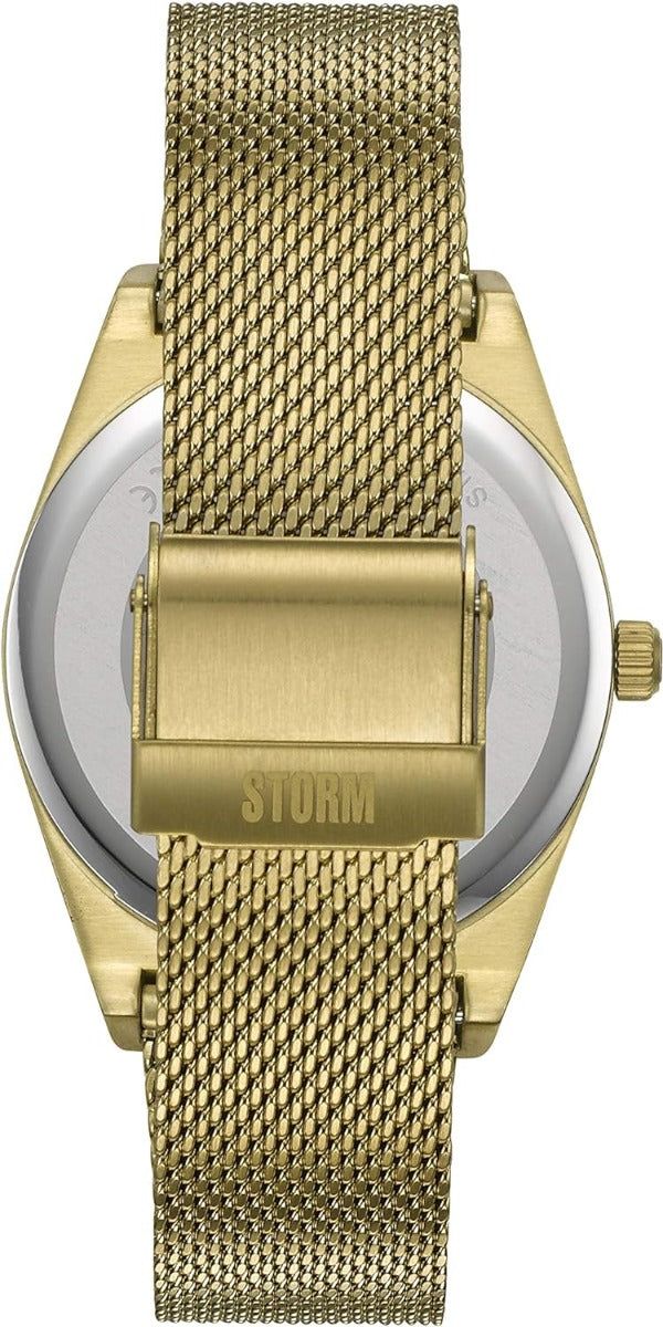 STORM Mini Cirero Ladies Watch with Gold Dial and Milanese Strap 47486/GD