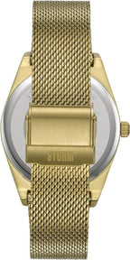 STORM Mini Cirero Ladies Watch with Gold Dial and Milanese Strap 47486/GD