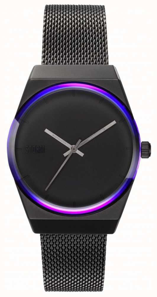 STORM Mini Cirero Ladies Watch with Black Dial and Milanese Strap 47486/SL