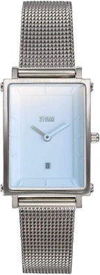 STORM Issimo Ice Blue Ladies Watch with Blue Dial and Silver Milanese Strap 47489/IB