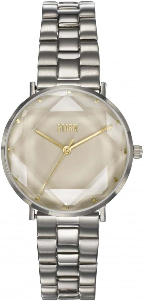 STORM ELEXI TAUPE Ladies Watch with Taupe Dial and Silver Bracelet 47504/TP