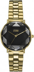 STORM ELEXI Gold Black Ladies Watch with Gold Bracelet 47504/GD/BK