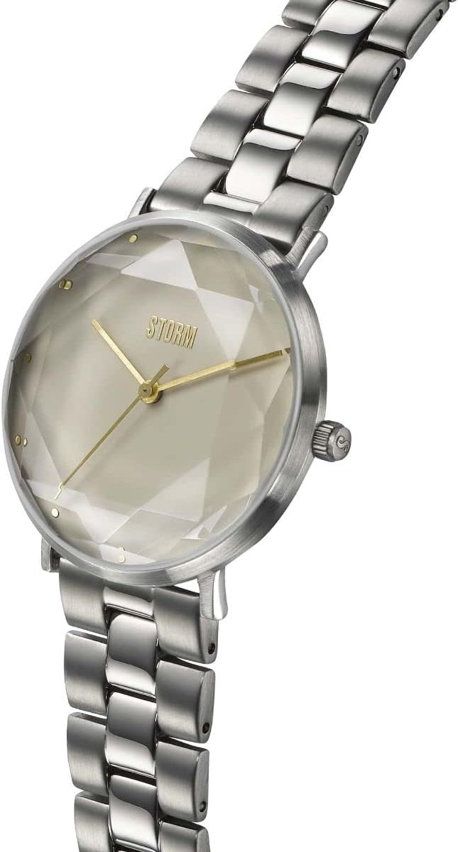 STORM ELEXI TAUPE Ladies Watch with Taupe Dial and Silver Bracelet 47504/TP