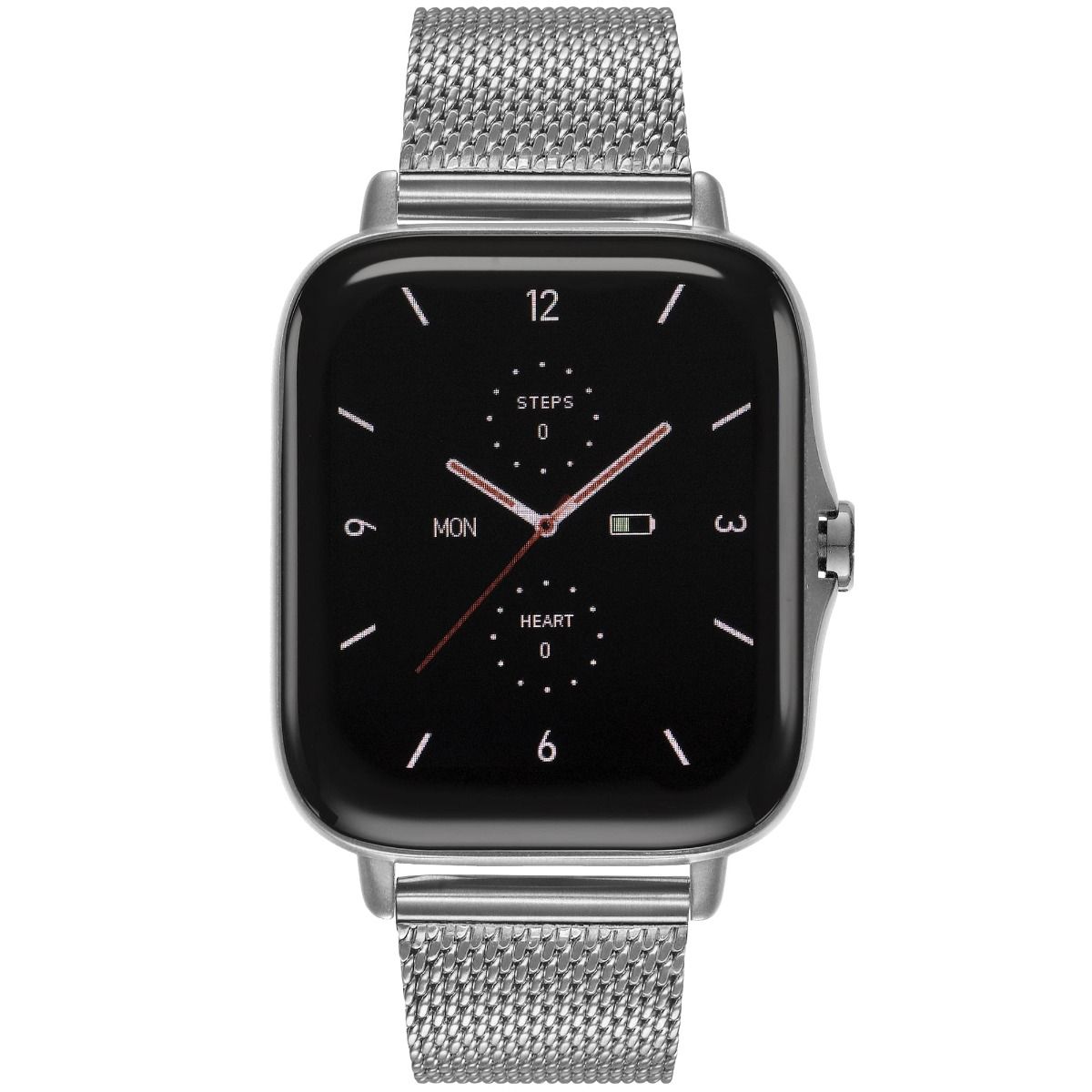 Storm SM2 Smart Watch with Black Bezel and Silver Milanese Strap 47510/S