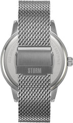 Storm Excepto Green Mens Watch with Silver Milanese Strap 47515/GN