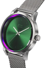 Storm Excepto Green Mens Watch with Silver Milanese Strap 47515/GN