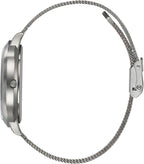 Storm Mini Styro Ladies Watch with Red Dial and Silver Milanese Strap 47516/R