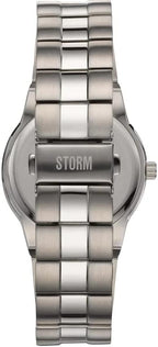 Storm Nemex Lazer Blue Gents Watch with Blue Dial & Silver Bracelet 47519/LB