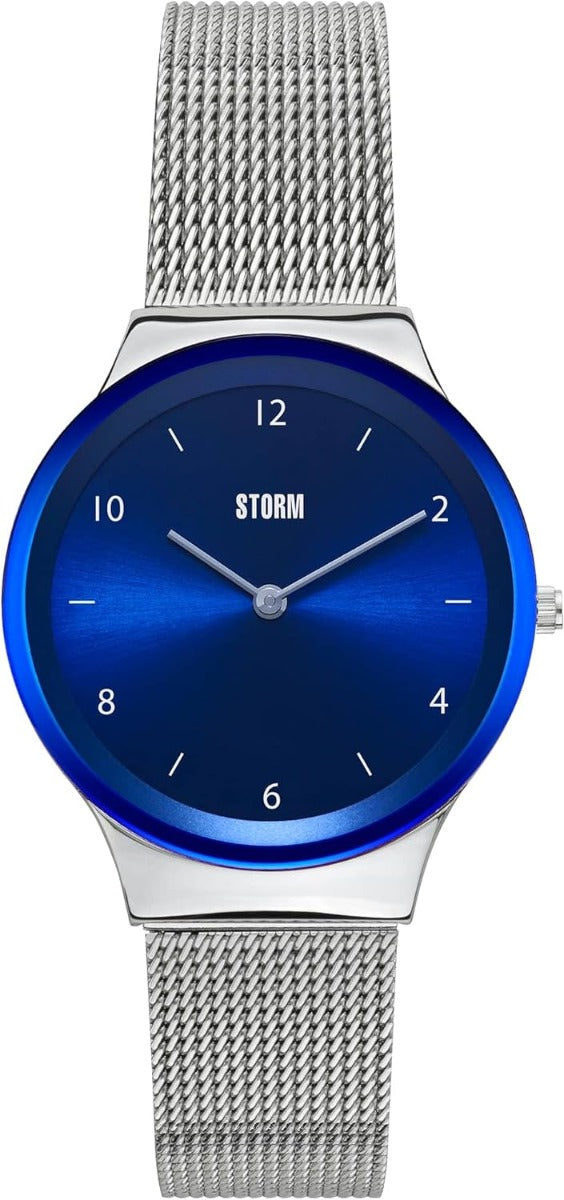 Storm Zadie Blue Ladies Watch with Blue Dial and Silver Bracelet 47528/B