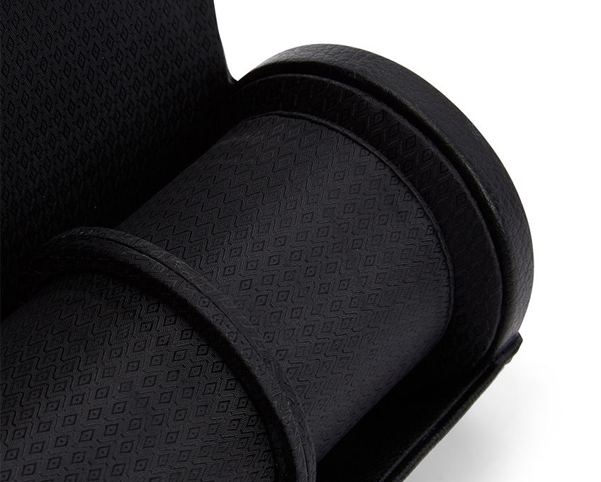 Wolf Roadster Black Leather Watch Storage Roll 477856