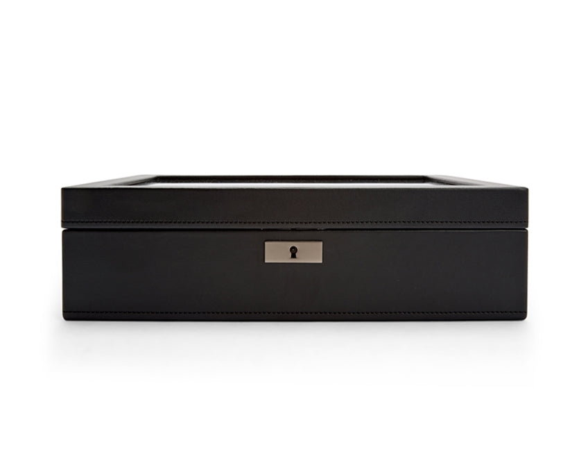 Wolf Axis Powder Coat Vegan Leather Watch Box for 10 Watches 488103