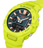 Casio G-Shock Mens Analogue Digital Watch with Black Dial and Yellow Strap GBA-950-9A3ER