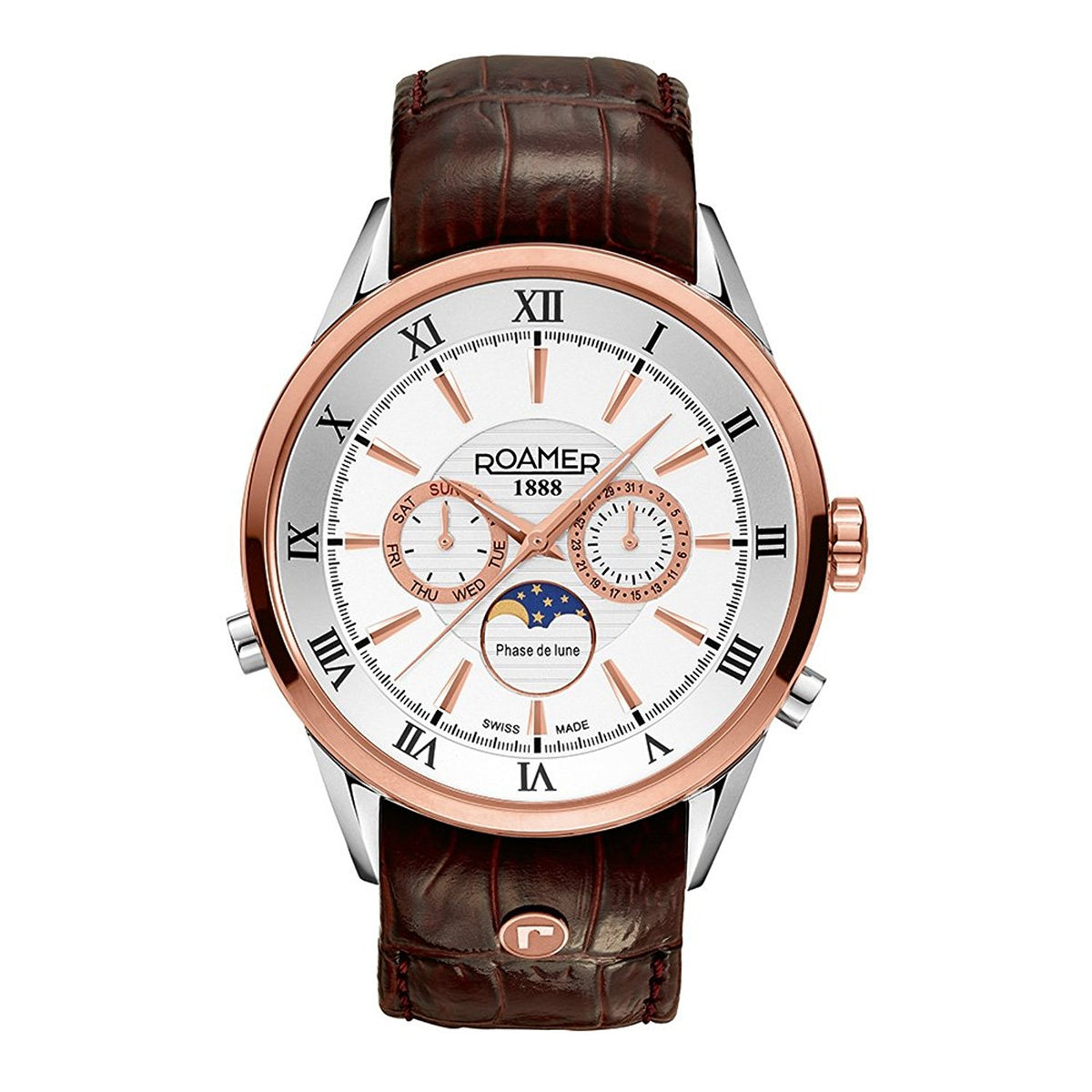 Roamer Men's Moon Phase Watch 508821 49 13 05