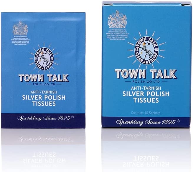 Town Talk Anti-Tarnish Silver Polish Tissues