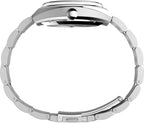 Timex Marlin Automatic Mens Watch With Black Dial and Silver Strap TW2W58800UK