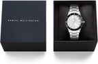 Daniel Wellington Mens Watch with Silver Dial and Silver Strap DW00100819