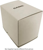 Casio Collection Mens Analogue- Digital Watch with Green Dial and Silver Strap AQ-240E-3AEF