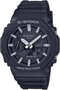 Casio G-Shock Mens Analogue-Digital Watch with Black Dial and Black Strap GA-2100-1AER