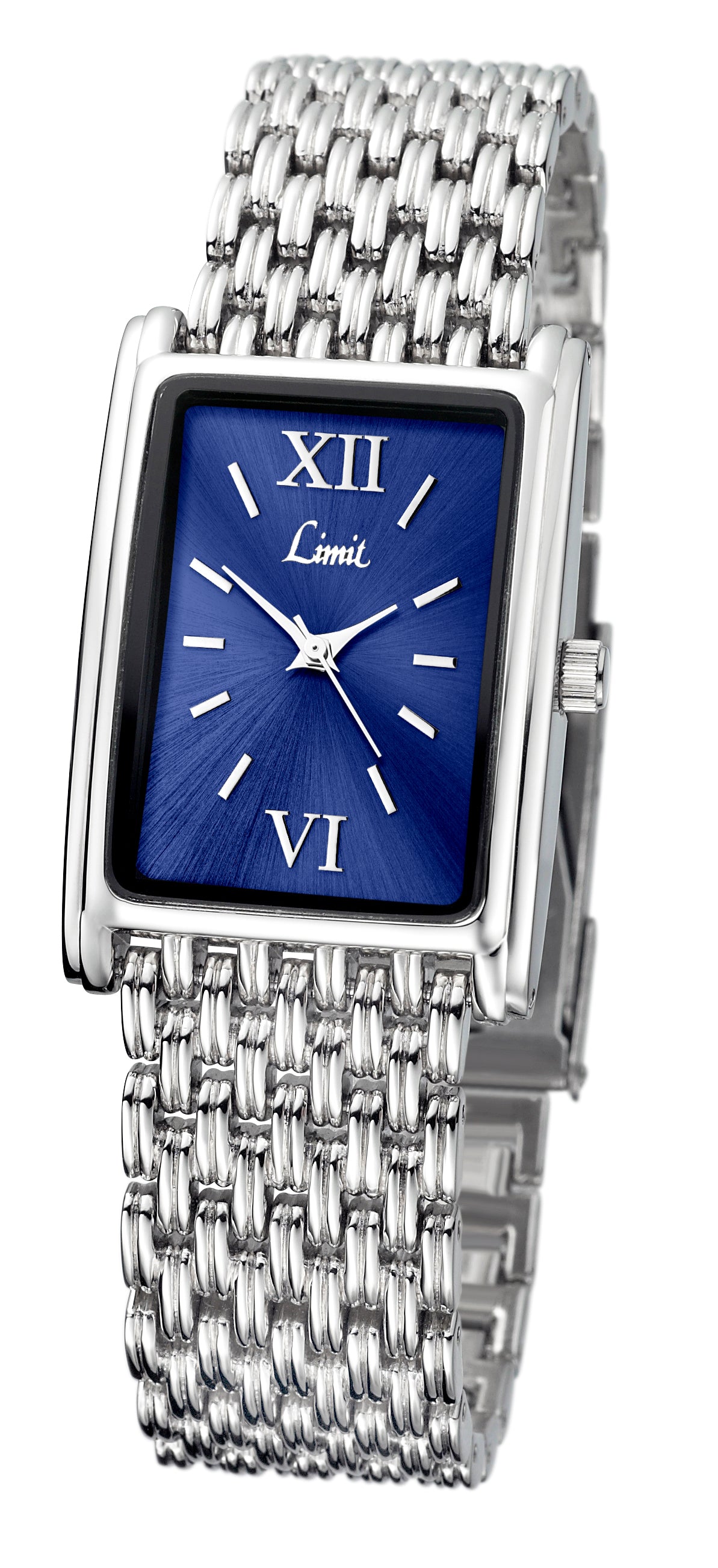 Limit Mens Blue Dial Stainless Steel Bracelet Watch 5389