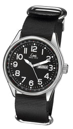 Limit Men's Black Dial Black Canvas Strap Watch 5493 RRP £29.99