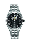 Roamer Men's Automatic Watch Black Dial Stainless Steel Bracelet 550661 41 52 50 RRP £749