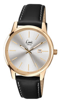 Limit Mens Silver Dial Black Strap Watch 5530