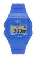 Limit Gents Classic Digital Watch with Blue Silicone Strap 5716