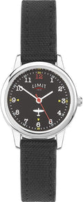Limit Kids Watch with Black Dial and Black Nylon Strap 5975