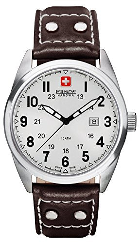 Swiss Military Sergeant Men's Watch with Silver Dial 6-4181.04.001