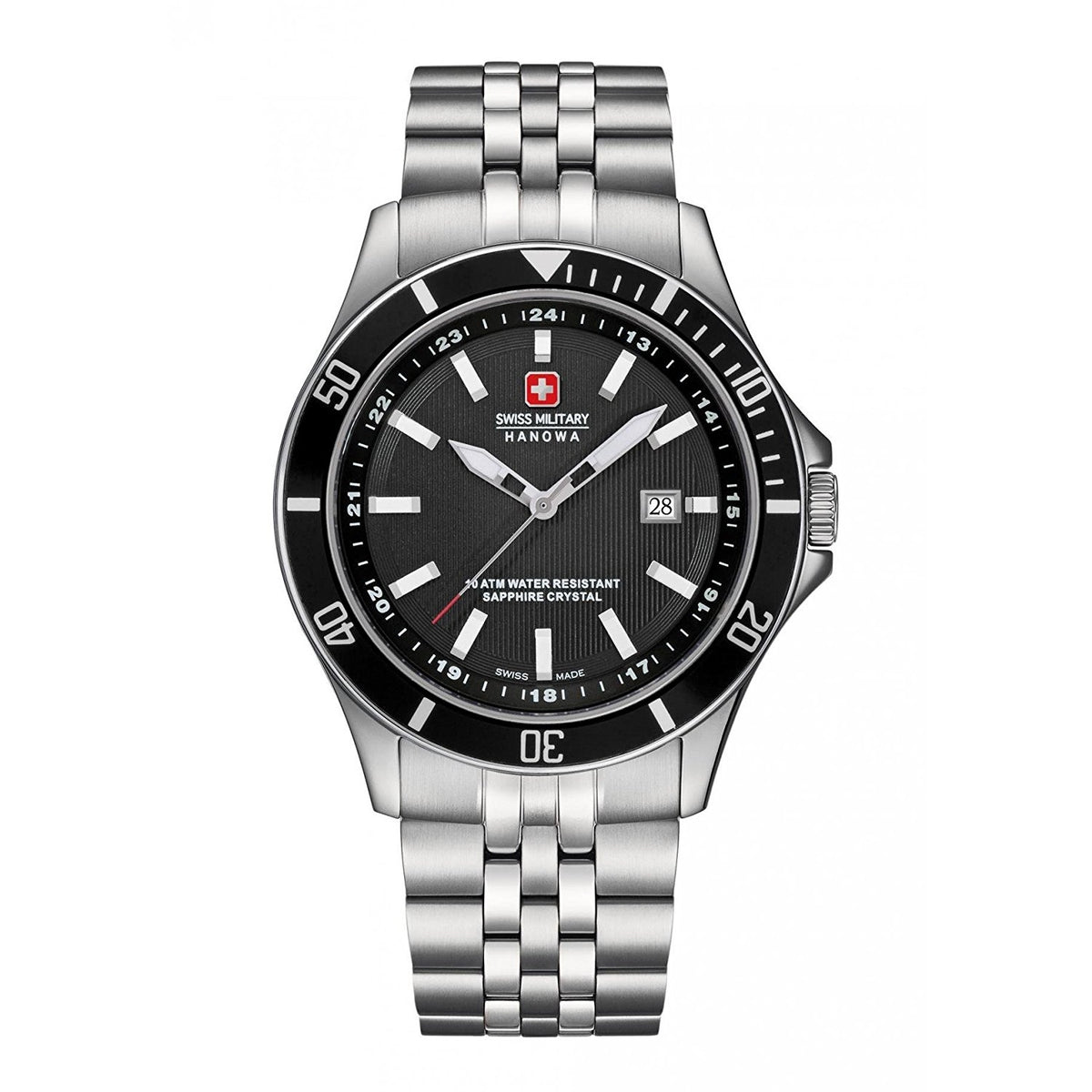 Swiss Military Hanowa Mens Flagship Analogue Quartz Watch 6-5161.2.04.007