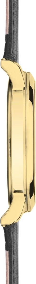 Sekonda Mens Easy Reader Watch with White Dial and Black Leather Strap 30130