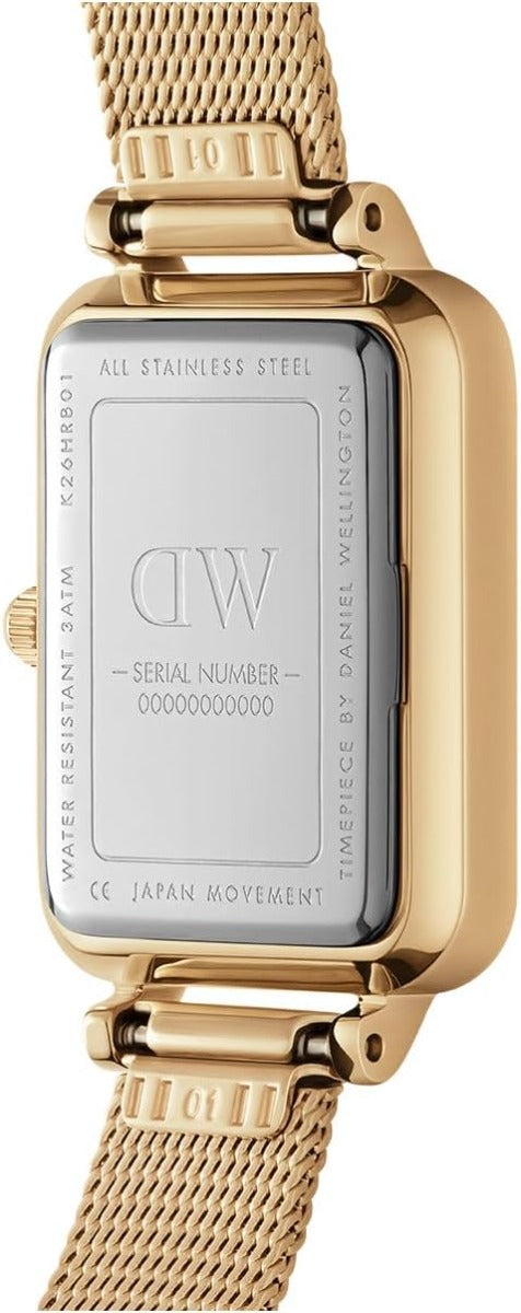 Daniel Wellington Ladies Watch with Mother of Pearl Dial and Gold Strap DW00100668