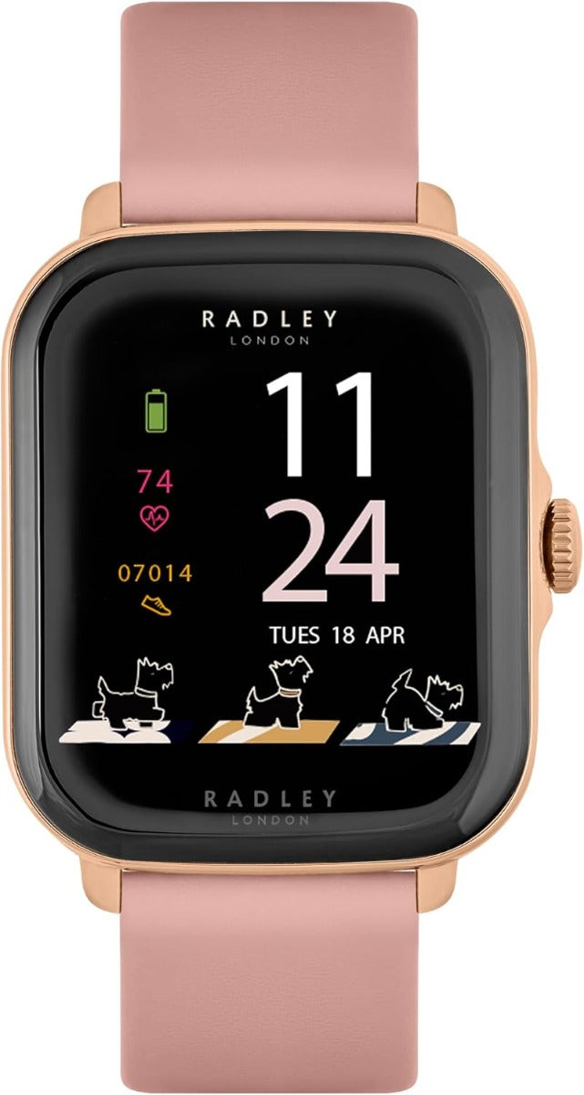 Radley Series 20 Smart Watch with Pink Silicone Strap RYS20-2124
