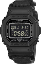 Casio G-Shock Mens Digital Watch with Black Dial and Black FIDLOCK Strap DW-5600MNC-1ER