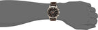 Ted Baker Mens Watch with Brown Strap and Black Dial TE1132