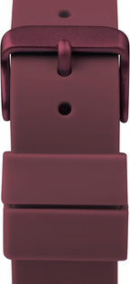 Sekonda Palette Ladies Watch Burgandy Dial & Burgandy Silicone Strap 40554
