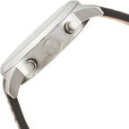 Ted Baker Mens Watch with Brown Strap and Black Dial TE1132